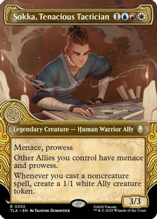 Sokka, Tenacious Tactician (Showcase) (TLA-352) - Avatar: The Last Airbender Foil - for just $0.64! 