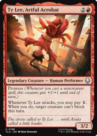 Ty Lee, Artful Acrobat (TLA-158) - Avatar: The Last Airbender - for just $0.10! 