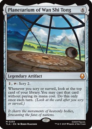 Planetarium of Wan Shi Tong (TLA-259) - Avatar: The Last Airbender Foil - for just $2.09! 