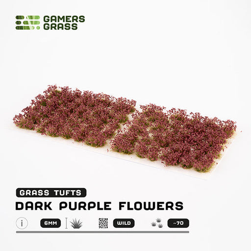 Gamers Grass Tufts: Dark Purple Flowers- Wild - for just $8.99! 