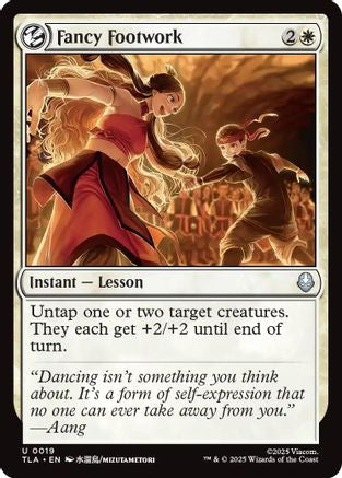 Fancy Footwork (TLA-019) - Avatar: The Last Airbender Foil - for just $0.05! 