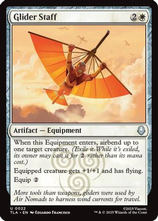 Glider Staff (TLA-022) - Avatar: The Last Airbender - for just $0.07! 