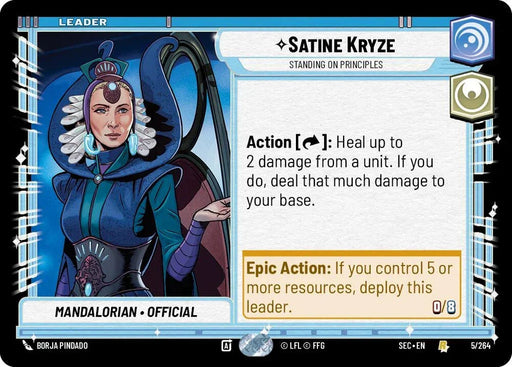 Satine Kryze - Standing on Principles (5/264) (5/264) [Secrets of Power] - for just $0.10! 