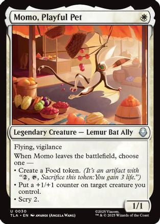 Momo, Playful Pet (TLA-030) - Avatar: The Last Airbender Foil - for just $0.09! 