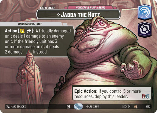 Jabba the Hutt - Wonderful Human Being (Showcase) (1022) (1022) [Secrets of Power] - for just $33.25! 