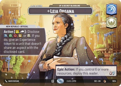 Leia Organa - Of A Secret Bloodline (Showcase) (1024) (1024) [Secrets of Power] - for just $28.05! 