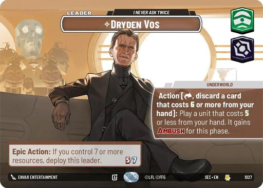 Dryden Vos - I Never Ask Twice (Showcase) (1027) (1027) [Secrets of Power] - for just $29.95! 
