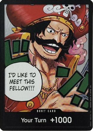 DON!! Card (Gol.D.Roger) - Carrying On His Will Foil - for just $0.20! 