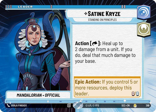Satine Kryze - Standing on Principles (Hyperspace) (269) (269) [Secrets of Power] - for just $0.10! 