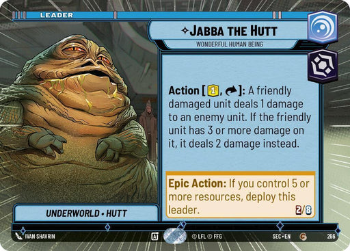 Jabba the Hutt - Wonderful Human Being (Hyperspace) (266) (266) [Secrets of Power] - for just $0.10! 