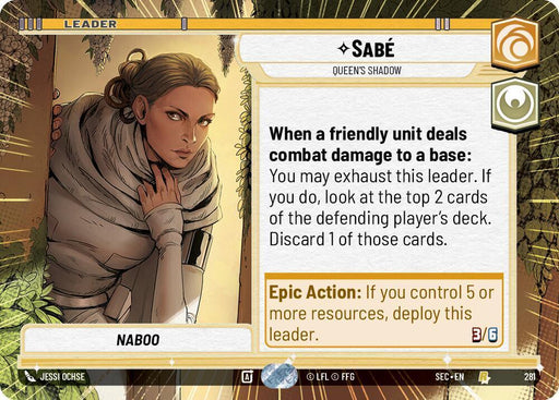 Sabe - Queen's Shadow (Hyperspace) (281) (281) [Secrets of Power] - for just $0.15! 