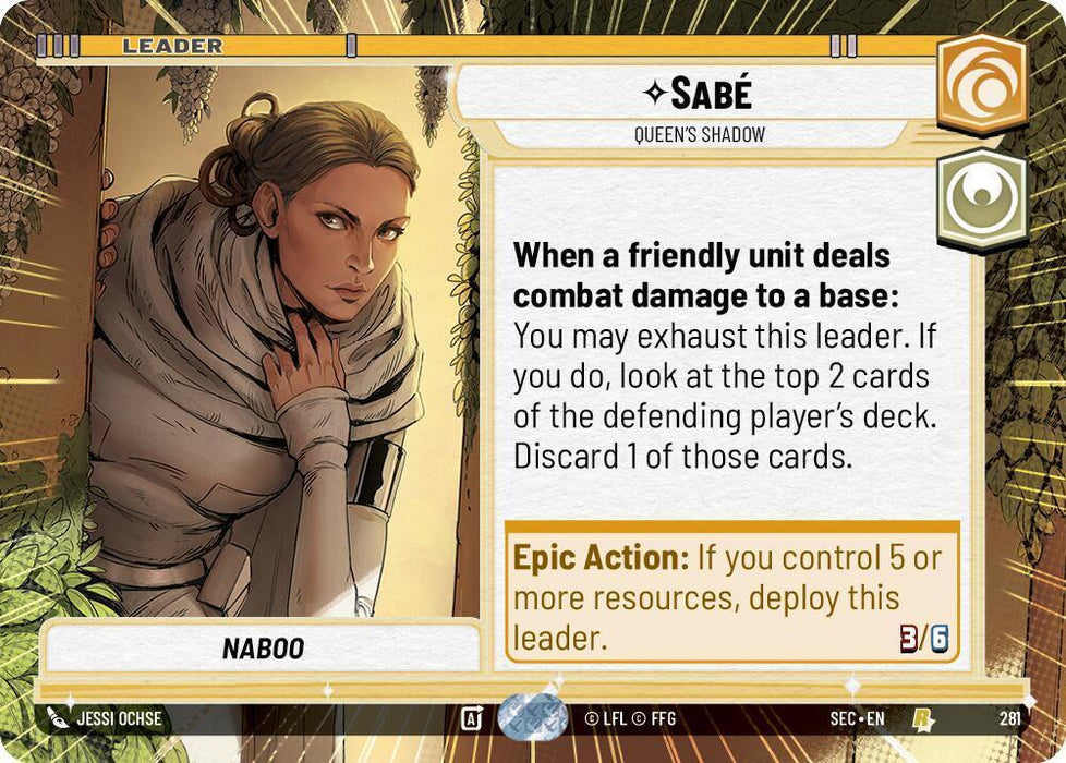Sabe - Queen's Shadow (Hyperspace) (281) (281) [Secrets of Power] - for just $0.15! 