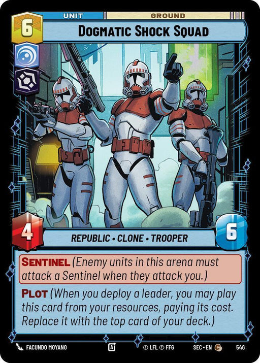 Dogmatic Shock Squad (546) (Foil) (546) [Secrets of Power] - for just $0.10! 