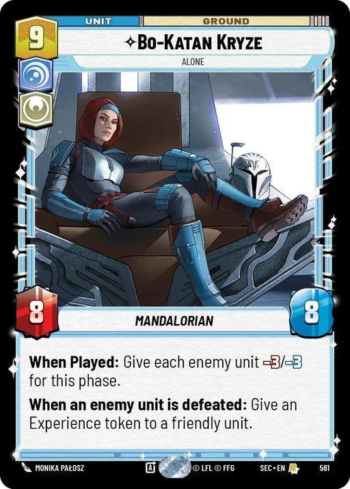 Bo-Katan Kryze - Katan Kryze - Alone (Foil) (561) (561) [Secrets of Power] - for just $0.80! 