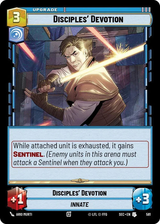 Disciples' Devotion (581) (Foil) (581) [Secrets of Power] - for just $0.10! 