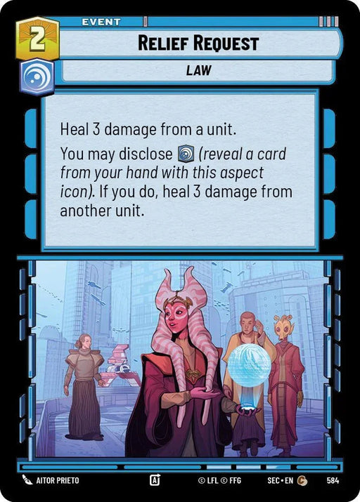 Relief Request (584) (Foil) (584) [Secrets of Power] - for just $0.10! 