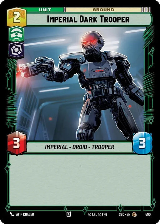 Imperial Dark Trooper (590) (Foil) (590) [Secrets of Power] - for just $0.10! 