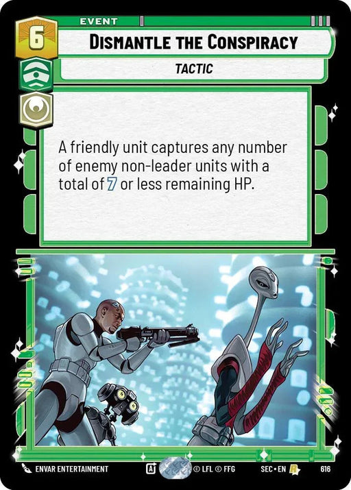 Dismantle the Conspiracy (616) (Foil) (616) [Secrets of Power] - for just $0.10! 