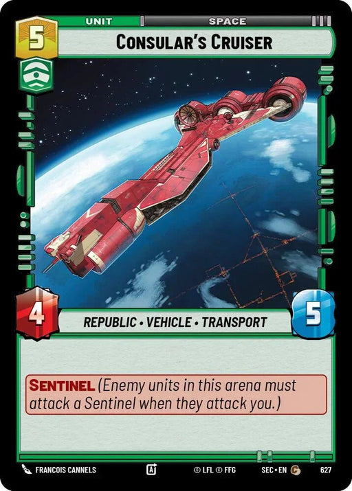 Consular's Cruiser (627) (Foil) (627) [Secrets of Power] - for just $0.10! 