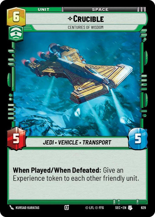 Crucible - Centuries of Wisdom (Foil) (629) (629) [Secrets of Power] - for just $0.10! 