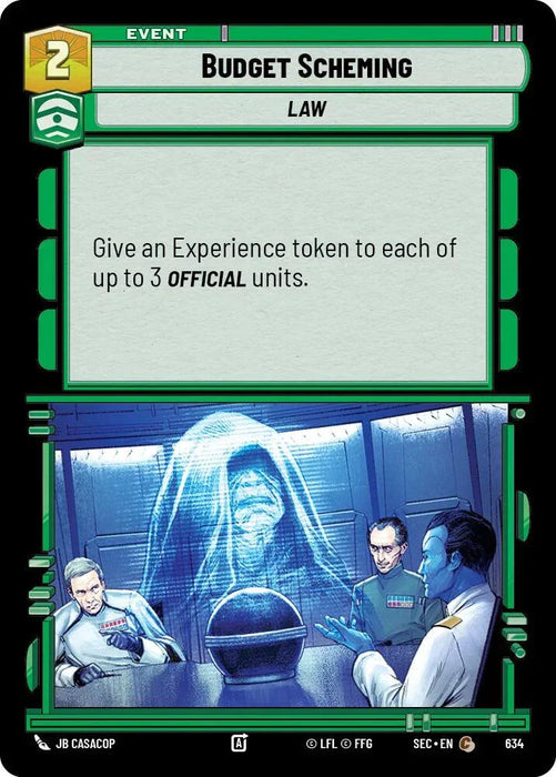 Budget Scheming (634) (Foil) (634) [Secrets of Power] - for just $0.10! 
