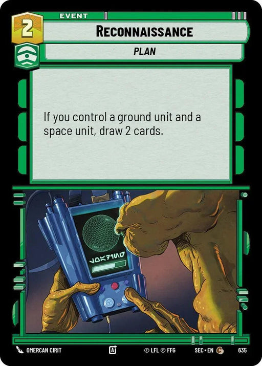 Reconnaissance (635) (Foil) (635) [Secrets of Power] - for just $0.10! 
