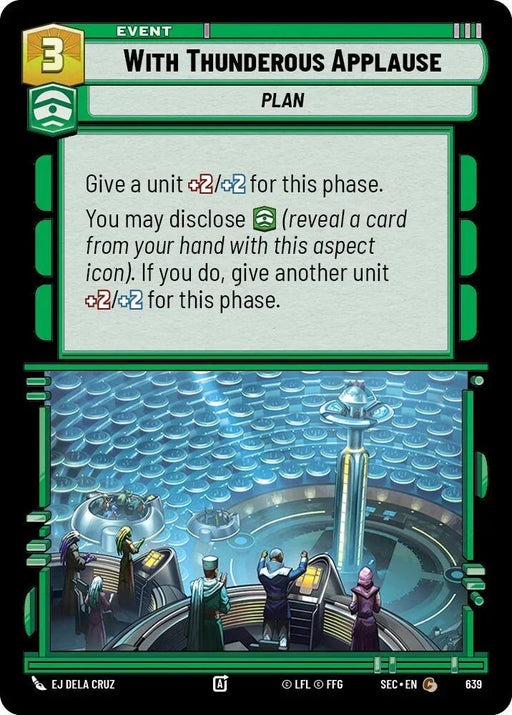 With Thunderous Applause (639) (Foil) (639) [Secrets of Power] - for just $0.10! 