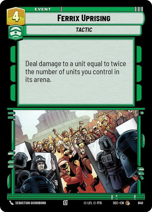 Ferrix Uprising (640) (Foil) (640) [Secrets of Power] - for just $0.10! 