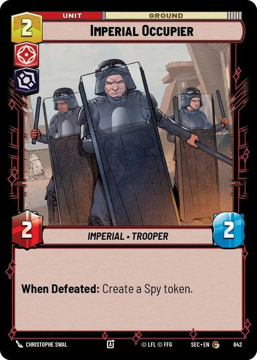 Imperial Occupier (642) (Foil) (642) [Secrets of Power] - for just $0.10! 
