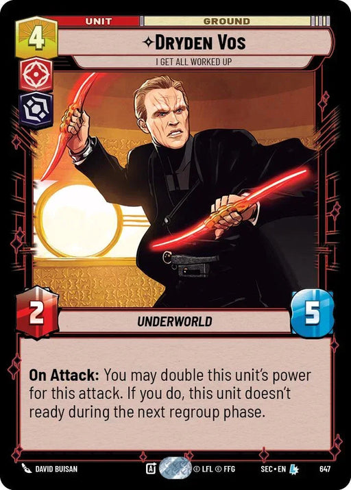 Dryden Vos - I Get All Worked Up (Foil) (647) (647) [Secrets of Power] - for just $0.70! 