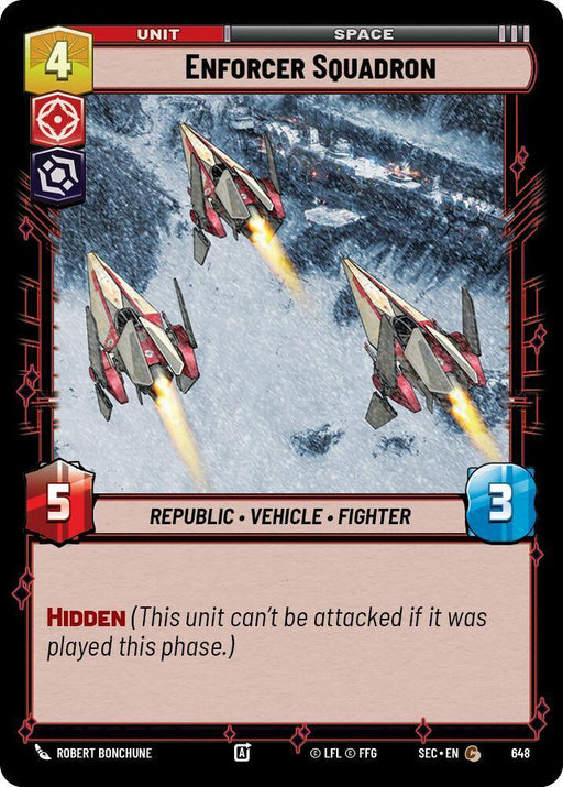 Enforcer Squadron (648) (Foil) (648) [Secrets of Power] - for just $0.10! 