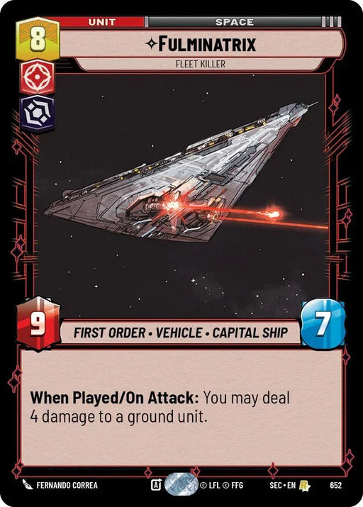 Fulminatrix - Fleet Killer (Foil) (652) (652) [Secrets of Power] - for just $0.25! 