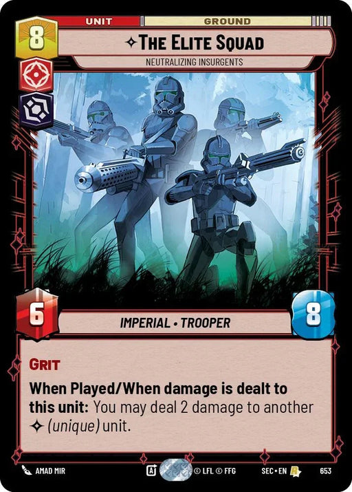 The Elite Squad - Neutralizing Insurgents (Foil) (653) (653) [Secrets of Power] - for just $0.10! 