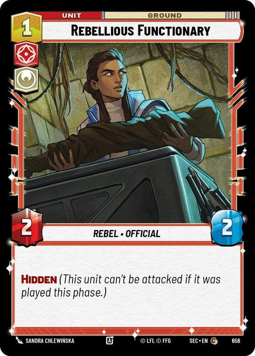 Rebellious Functionary (656) (Foil) (656) [Secrets of Power] - for just $0.10! 