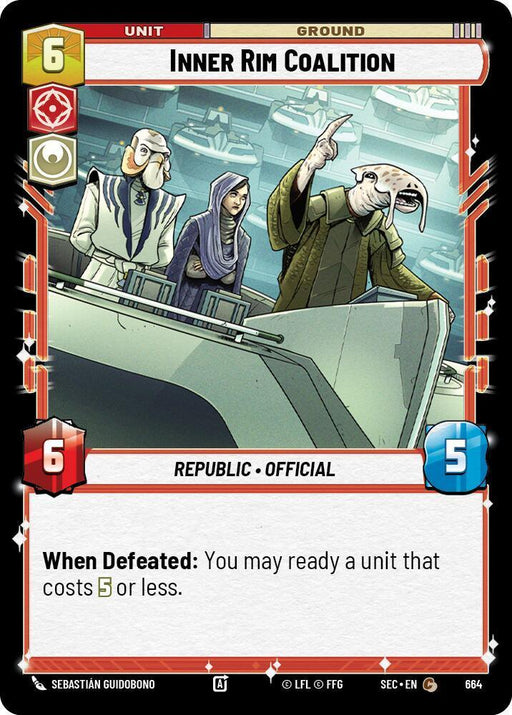 Inner Rim Coalition (664) (Foil) (664) [Secrets of Power] - for just $0.10! 