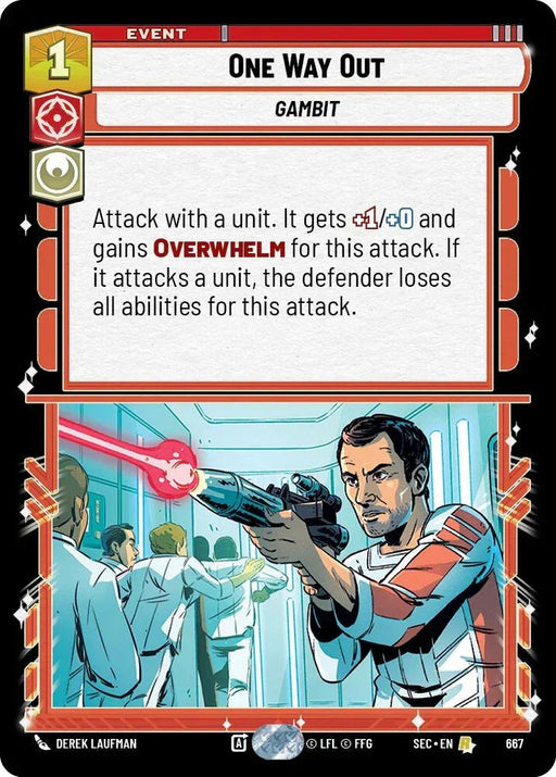 One Way Out (667) (Foil) (667) [Secrets of Power] - for just $0.15! 