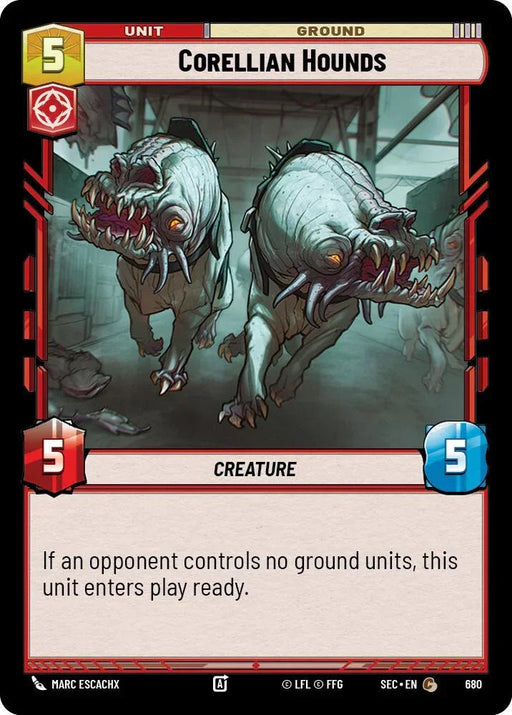 Corellian Hounds (680) (Foil) (680) [Secrets of Power] - for just $0.10! 