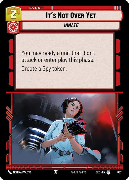 It's Not Over Yet (687) (Foil) (687) [Secrets of Power] - for just $0.10! 