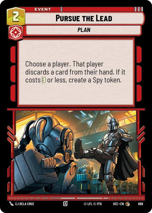 Pursue the Lead (688) (Foil) (688) [Secrets of Power] - for just $0.10! 