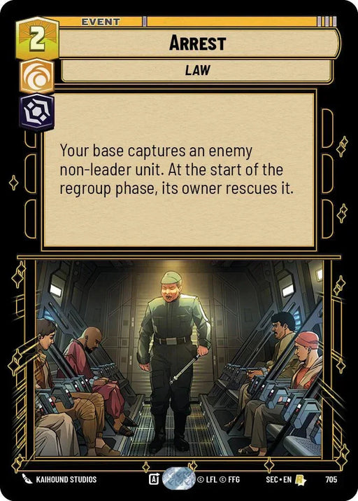Arrest (705) (Foil) (705) [Secrets of Power] - for just $0.30! 