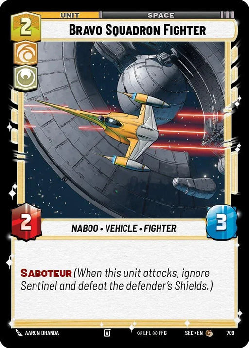 Bravo Squadron Fighter (709) (Foil) (709) [Secrets of Power] - for just $0.10! 