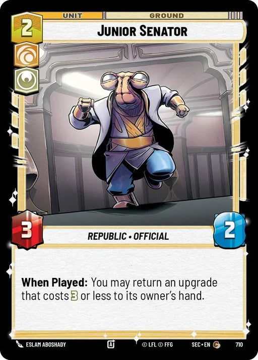 Junior Senator (710) (Foil) (710) [Secrets of Power] - for just $0.10! 