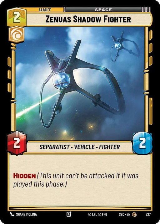 Zenuas Shadow Fighter (727) (Foil) (727) [Secrets of Power] - for just $0.10! 