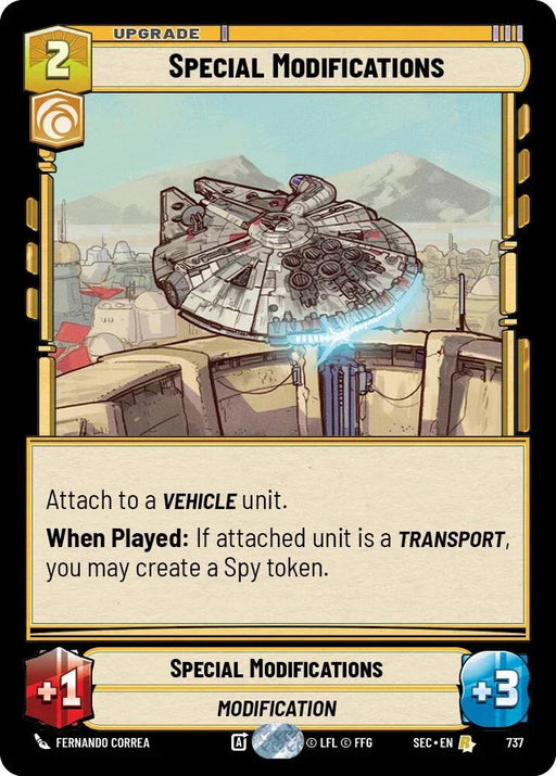 Special Modifications (737) (Foil) (737) [Secrets of Power] - for just $0.15! 