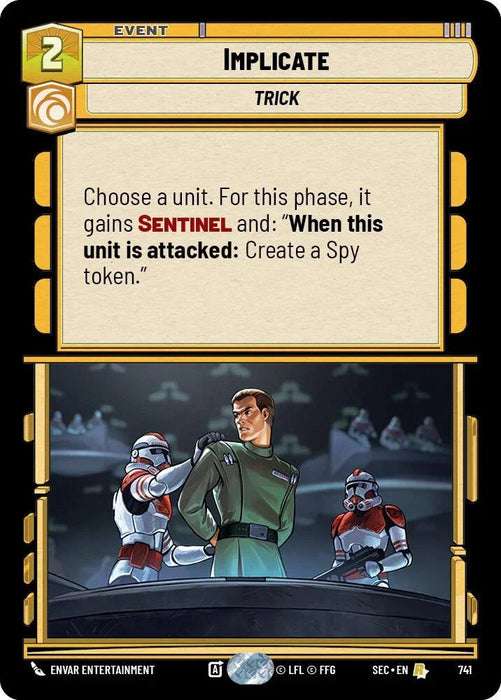 Implicate (741) (Foil) (741) [Secrets of Power] - for just $0.15! 