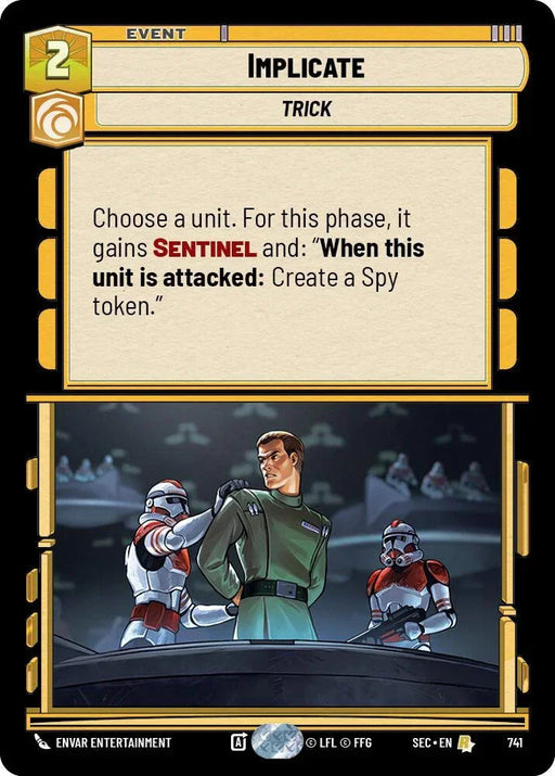 Implicate (741) (Foil) (741) [Secrets of Power] - for just $0.15! 