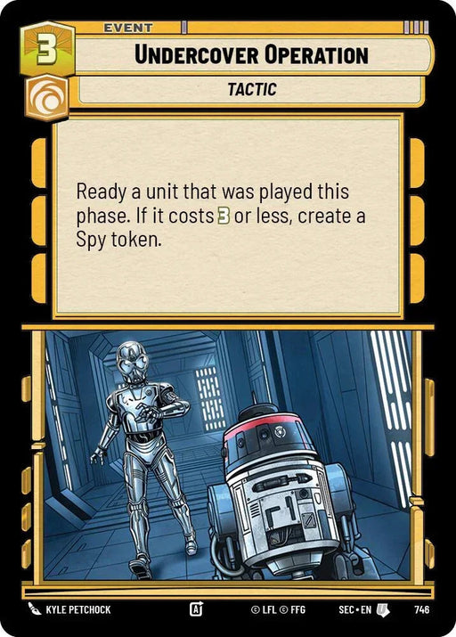 Undercover Operation (746) (Foil) (746) [Secrets of Power] - for just $0.10! 