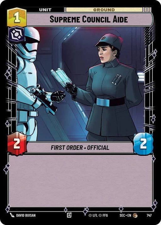 Supreme Council Aide (747) (Foil) (747) [Secrets of Power] - for just $0.10! 