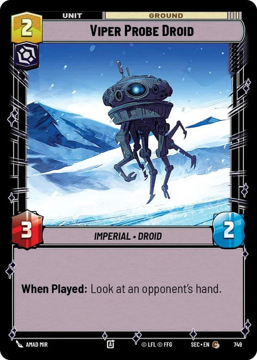 Viper Probe Droid (749) (Foil) (749) [Secrets of Power] - for just $0.10! 