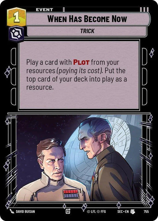 When Has Become Now (755) (Foil) (755) [Secrets of Power] - for just $0.10! 